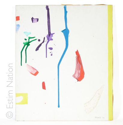 ZEVACO (XXe) "Composition abstraite" 

Acrylique sur toile signé et daté 94 en bas...