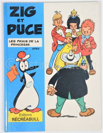 GREG. GREG.


Zig & Puce : Les frais de la princesse. Ed. Récréabull. E.O. 1986....