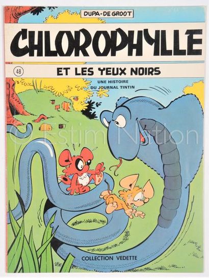 DUPA / DE GROOT DUPA / DE GROOT


Chlorophylle et les yeux noirs - Dargaud - Collection...