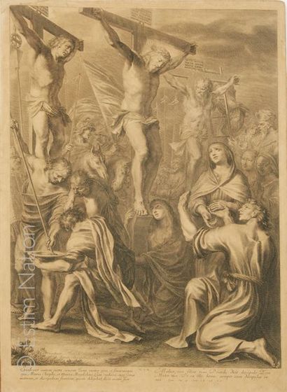 Grégoire HURET (1606 - 1670) Le Théâtre de la Passion de Notre Seigneur Jésus-Christ....