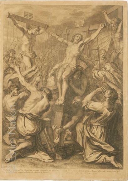 Grégoire HURET (1606 - 1670) Le Théâtre de la Passion de Notre Seigneur Jésus-Christ....