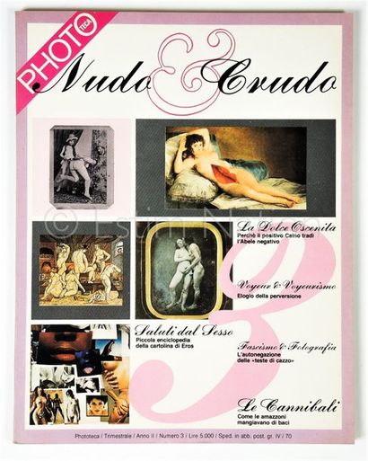 Revue italienne" PHOTOTECA " Revue italienne" PHOTOTECA " - Milan - n° 3 - 1980 -...