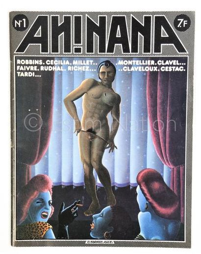 Périodique " AH! NANA " Périodique " AH! NANA " - n°1 - octobre 1976 - Editions Humanoides...