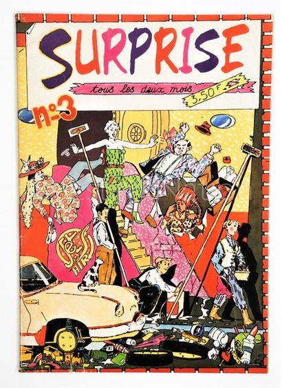 Périodique " SURPRISE " Périodique " SURPRISE " - n°3 - 2ème trimestre 1976 - Editions...