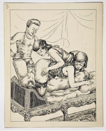 ANONYME ANONYME


illustration représentant une scène de sexe à quatre personnes...
