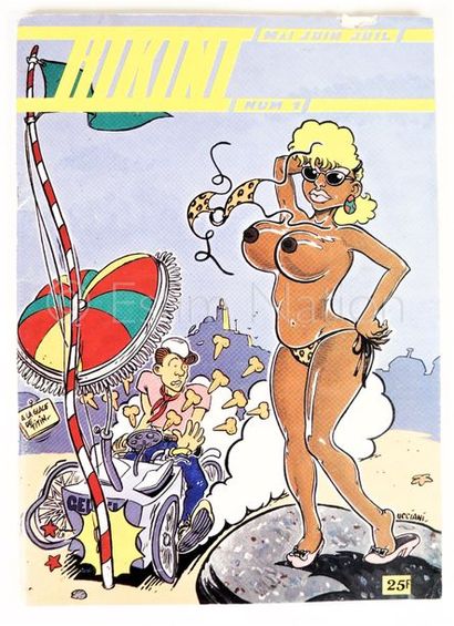 Périodique "BIKINI" N°1 - Mai 1984 - Edition GOUPIL