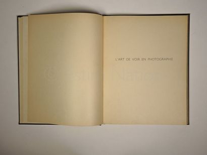 MARCEL NATKIN "L'art de voir en photographie" 


Editions Imprimerie Magazine, 1948


Exemplaire...
