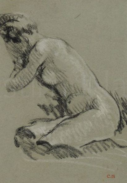 Charles BICHET (Paris 1863 - Limoges 1929) (Ecole de Crozant) "Nu féminin"


Dessin...