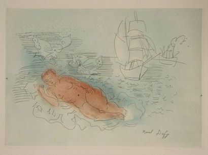 Raoul DUFY (1877-1953) "Baigneuse aux papillons"


Eau-forte et aquatinte en couleurs....