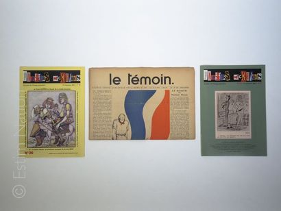 Lot de 3 périodiques illustrés 


Lot de 3 périodiques illustrés français " Le Témoin...