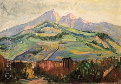 MALECOT P. (XXe) "Le massif de la Montagne Sainte Victoire"


Peinture sur isorel...