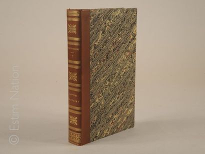MONTESQUIEU ''Lettres persanes'',Paris,Feret libraire,1827,grand in-8,460 pages,reliure...