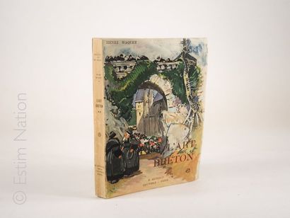 MÉHEUT ''L'art Breton'',Arthaud,Paris,Waquet Henri,1942,in-8 broché,171 pages,tome...