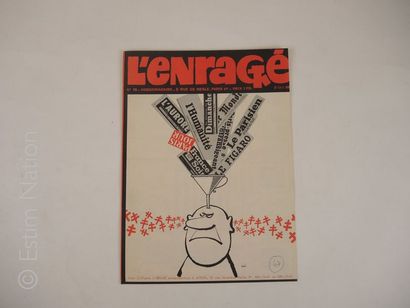 Mai 1968 ''L'Enragé'',n°10,octobre 1968,très bon état.