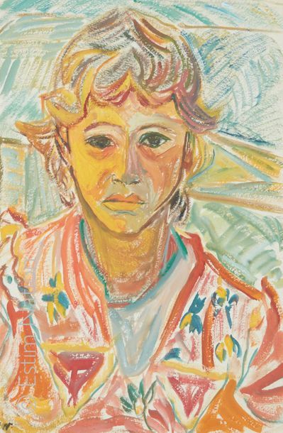 Effat NAGUI (1905-1994) "Portrait"


Gouache sur papier, monogrammé en bas à gauche


45x30...