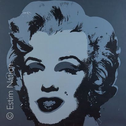 Andy Warhol d'après Andy WARHOL (1928-1987) d'après Marilyn Monroe Sérigraphie en...