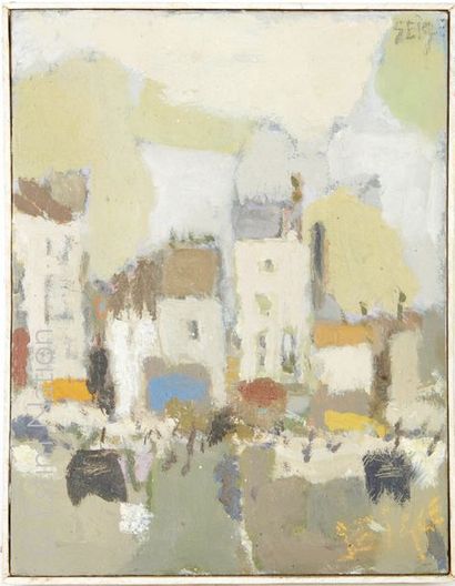 Henri-Julien SEIGLE (1911-1995) "Vue de Paris"


Huile sur toile signée en haut et...