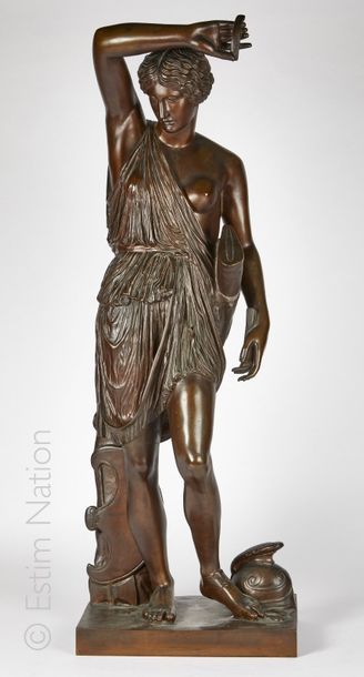 BARBEDIENNE BRONZE Ferdinand BARBEDIENNE (1810-1892)

Diane chasseresse, dans le...