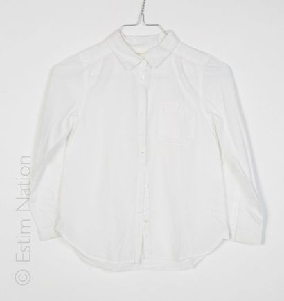 BONPOINT, ZARA GIRLS, CFK JEAN en denim stretch gris used (T 8 ans), DEUX BLOUSES...