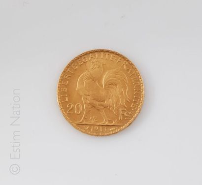 20 Francs or Pièce de 20 francs or Coq 1914. 


Poids: 6.39 g.