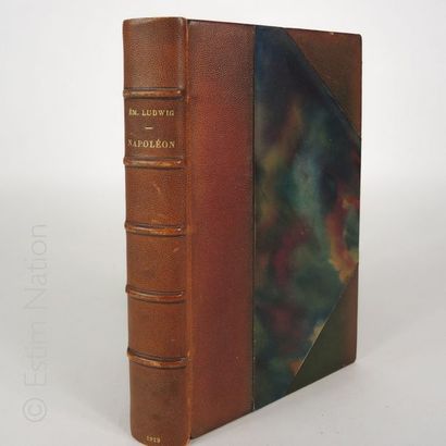 PREMIER EMPIRE "Napoléon",par Emil Ludwig,Paris,Payot,1929,in-8,582 pages,reliure...