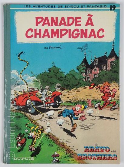 FRANQUIN FRANQUIN 


Les aventures Spirou et Fantasio: Panade à Champignac. T19....