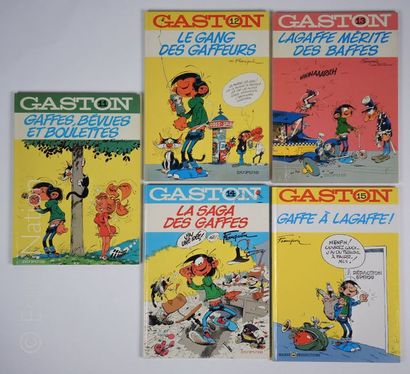 FRANQUIN FRANQUIN


Gaston. T11 : Gaffes, Bévues et boulettes. Ed. Dupuis. Rééd....