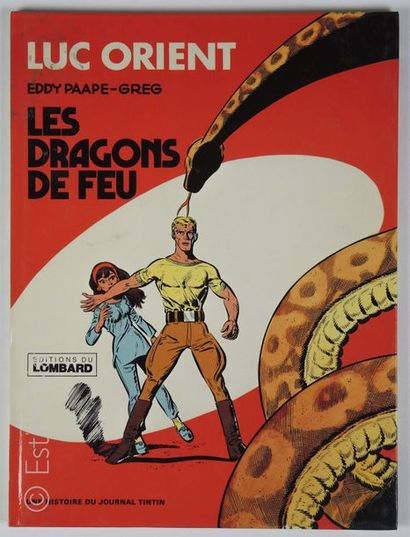 PAAPE / GREG PAAPE / GREG


Luc Orient. Les dragons de feu. T1. Ed. Lombard. Rééd....