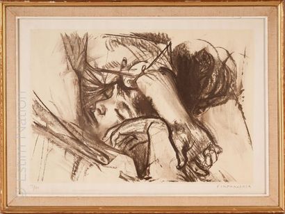 Lucien Joseph Fontanarosa (1912-1975) "La sieste"


Lithographie signée en bas à...