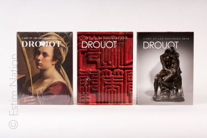 DROUOT DROUOT, L'art et les enchères, 2016, 2017 et 2018.


Ensemble de trois catalogues...