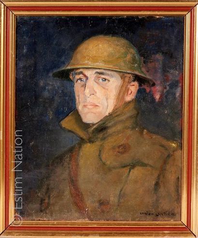 Lucien LANTIER (1879-1960) "Portrait d'un soldat"





Huile sur toile, signée en...