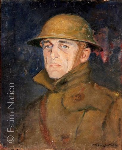 Lucien LANTIER (1879-1960) "Portrait d'un soldat"





Huile sur toile, signée en...