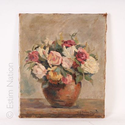 Gabrielle Henriette RIEUNIER ROUZAUD (1878-1958) "Vase fleuri"





Huile sur toile,...