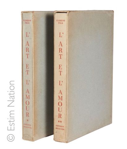 null L'ART ET L'AMOUR
FELS (Florent) L'art et l'Amour, éditions Arc-en-Ciel, 1952-1953
Deux...