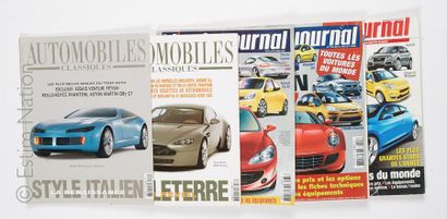 null REVUE AUTOMOBILE
Collection de revues comprenant : 

Automobiles Classiques
52...
