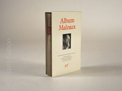 null LA PLEIADE MALRAUX - Album 1 vol. 1986, rel. éditeur, rhodoïd, étui illustré...