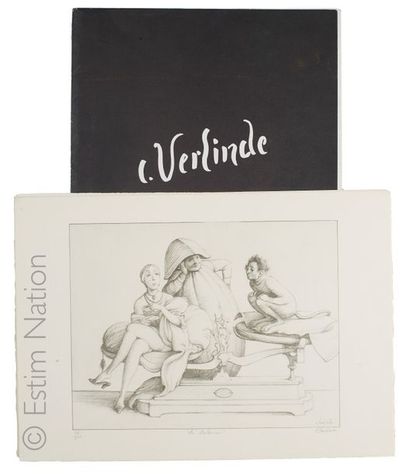 null Claude VERLINDE (1927)

Portfolio comprenant quatre lithographies signées en...