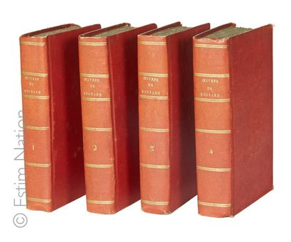 null LITTERATURE XVIIIe
"OEuvres de Regnard"Paris,libraires associés,1778,quatre...