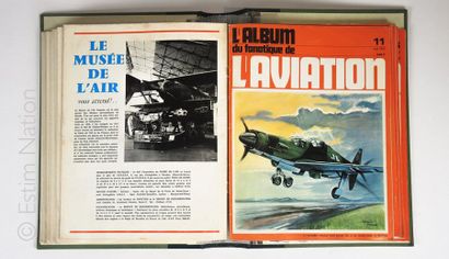 AVIATION « Le fanatique de l'aviation » Revue. Les 100 premiers numéros. Avec reliures...