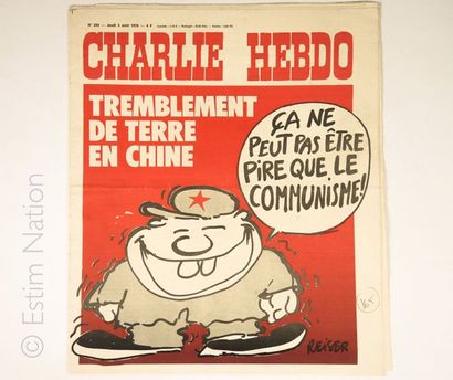 CHARLIE HEBDO N°299 de1976, très bon état. DESSIN DE REISER.