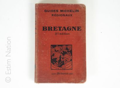 BRETAGNE « Guides Michelin régionaux » Bretagne 1929/1930
Etat moyen 