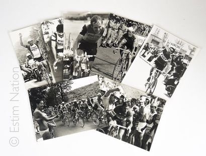 CYCLISME - PHOTOS DE PRESSE Lot de 18 photos de presse, tirages argentiques, sur...