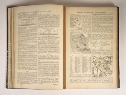 GEOGRAPHIE « Atlas de géographie moderne » F.Schrader, F.Prudent et E.Anthoine. Hachette...