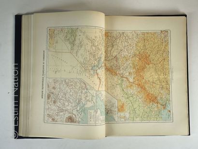 GEOGRAPHIE Ensemble deux ouvrages : 
- Atlas des Colonies françaises, protectorats...