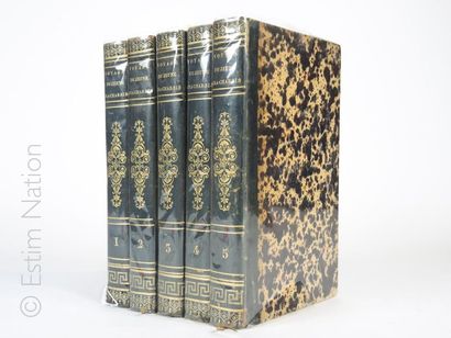VOYAGE « Voyage du jeune Anacharsis en Grèce » J.J.Barthelemy. 5 volumes
Éditions...