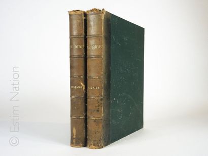CARICATURE "Le Rire" deux volumes reliés comprenant les numéros du 26 octobre 1895...