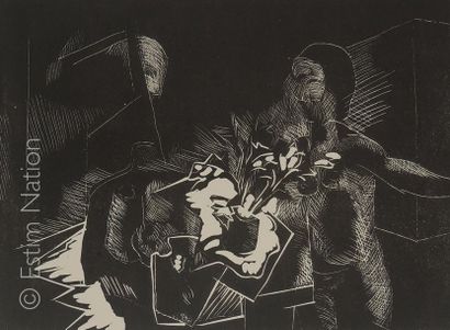 ALBERT POIZAT Albert POIZAT (1940)

Nu debout
Lithographie, signée en bas à gauche...
