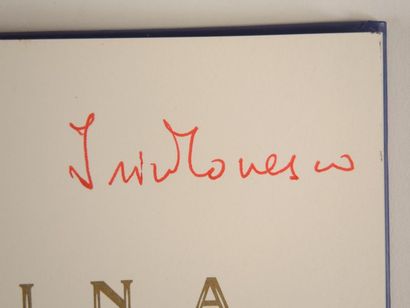 IONESCO Irina "Irina Ionesco" 
Edition Treville, 1991
Signature originale de l'artiste...