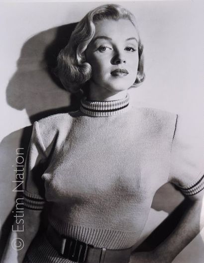 MONROE Marilyn - ANONYME "Marilyn Monroe, 20 ans", circa 1946
Epreuve noir et blanc...