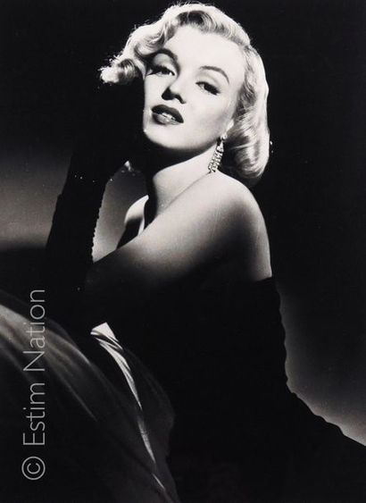 MONROE Marylin "Marylin Monroe"
Photographie des années 50, retirage postérieur....